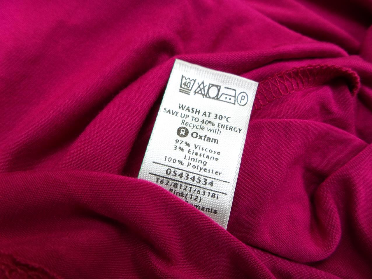 Rozmiar 12 Kolor Różowy Odkryte Ramiona Suknia Balowa Sukienka Wieczorowa Bezrękawnik Midi Materiał Wiskoza