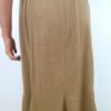 Casual Comfort Rozmiar 16 (44) Kolor Beżowy Spódnica Maxi Długa