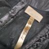 River island Rozmiar 36 Kolor Srebrny Okrągły dekolt Bluzka Bezrękawnik