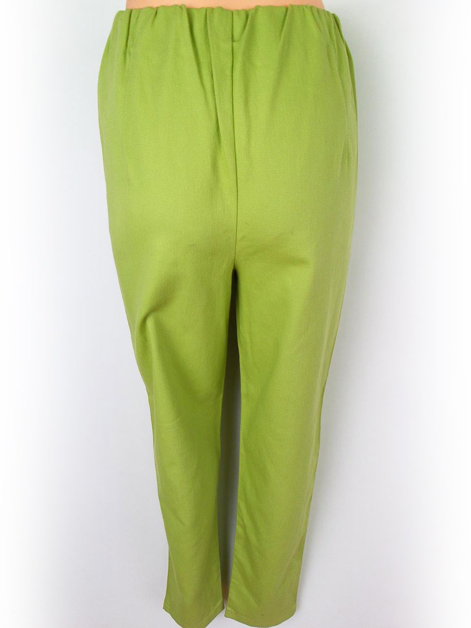 20170925_111714.jpg B Vintage Rozmiar 38 Kolor Limonkowa Zieleń Spodnie Casual Materiał Bawełna
