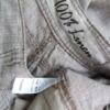 George Rozmiar 40 Kolor Beżowy Spodnie Casual Materiał Len 100%