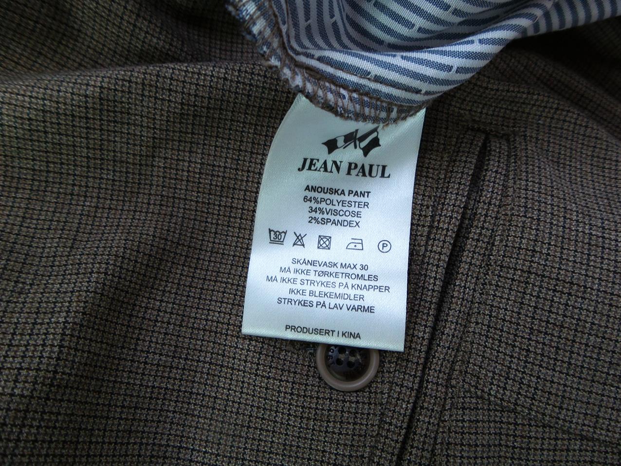 20170925_124954.jpg Jean paul Rozmiar M Kolor Brązowy Spodnie Eleganckie