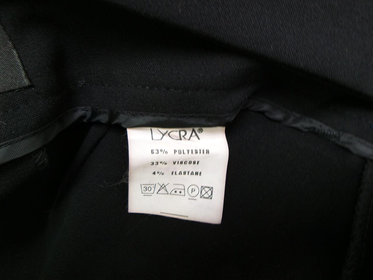 Rozmiar 40 Kolor Czarny Spodnie Eleganckie