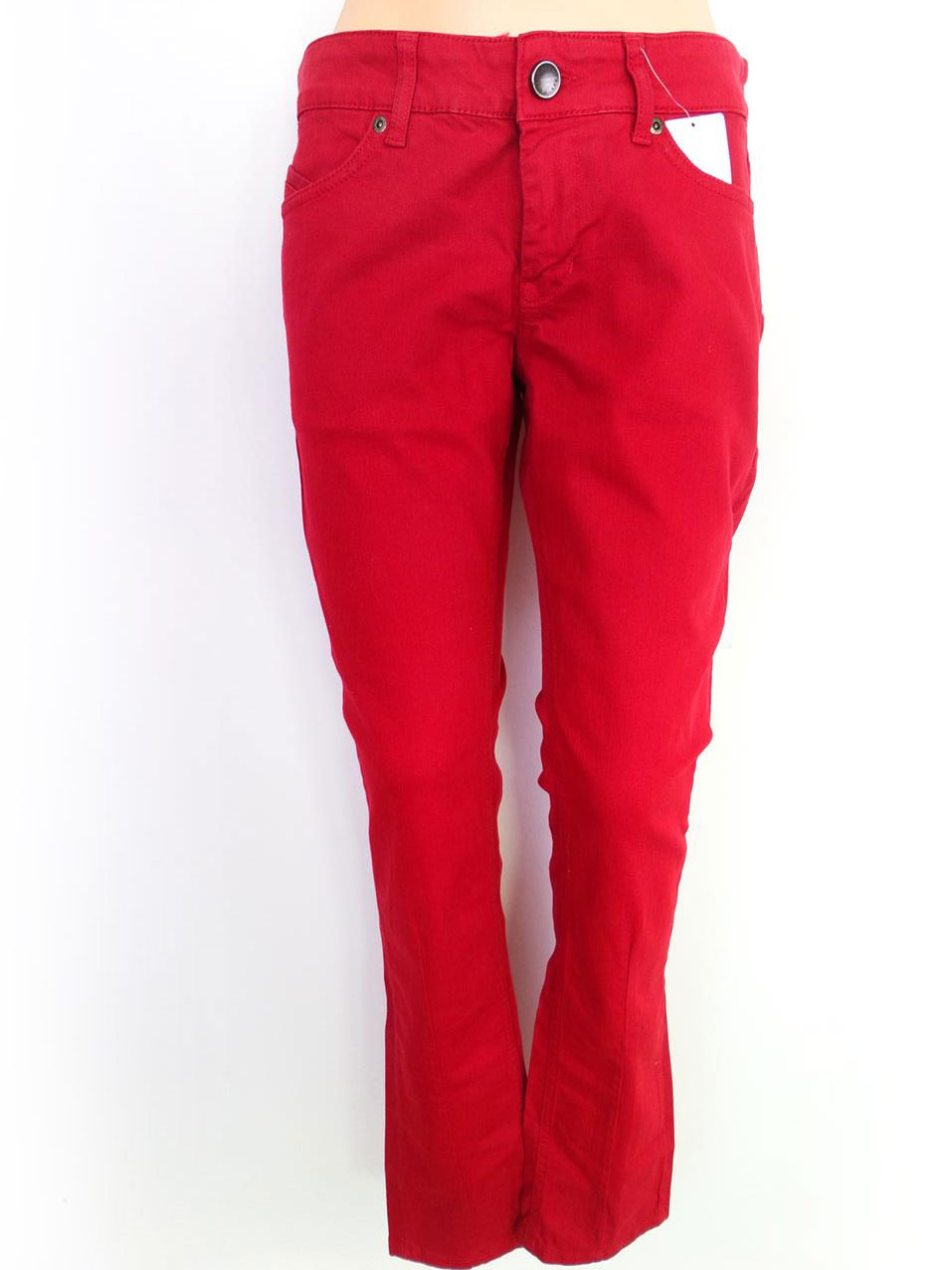 Mexx Rozmiar 40/42 Kolor Czerwony Spodnie Casual Materiał Bawełna