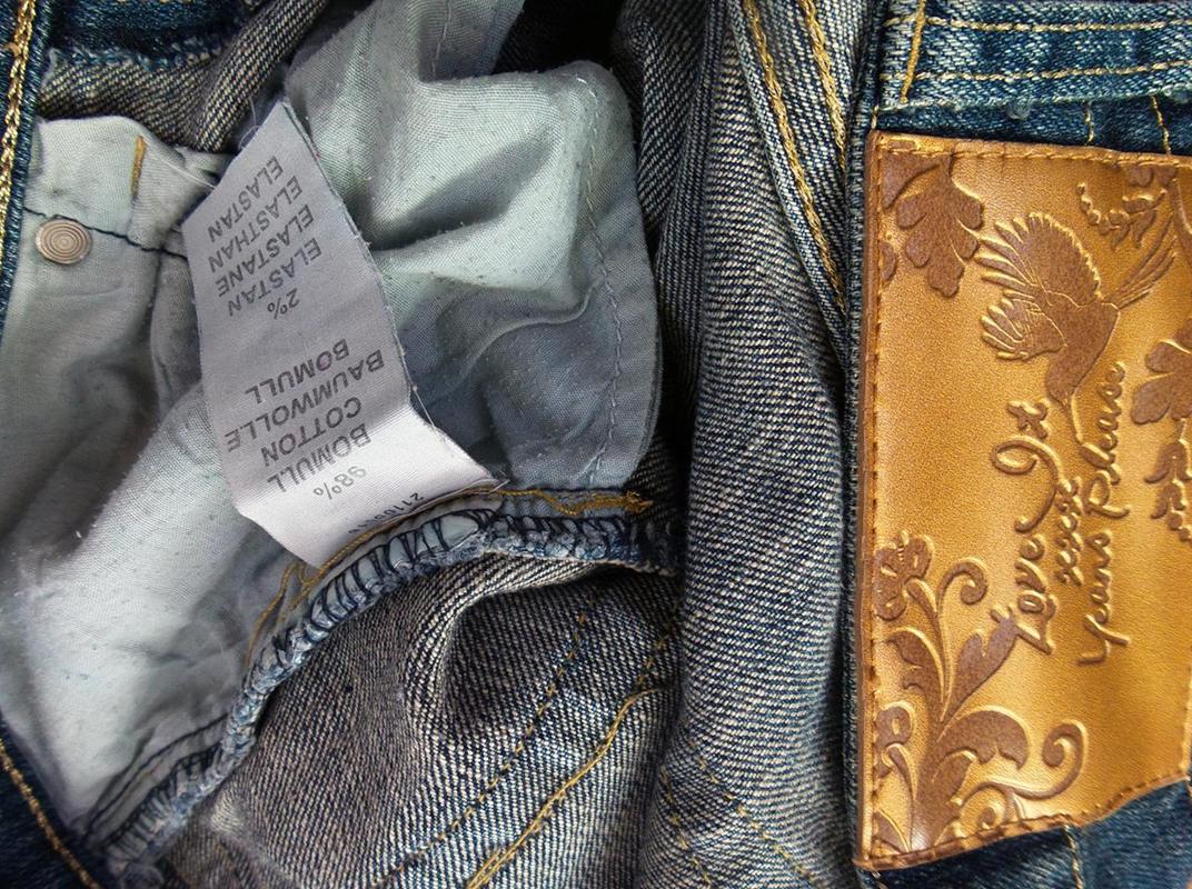 20170928_122907.jpg Jeans Please Rozmiar 34 Kolor Granatowy Spodnie Jeansy Materiał Bawełna
