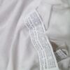 Zara Rozmiar M Kolor Biały Okrągły dekolt T-Shirt Krótki rękaw Materiał Bawełna