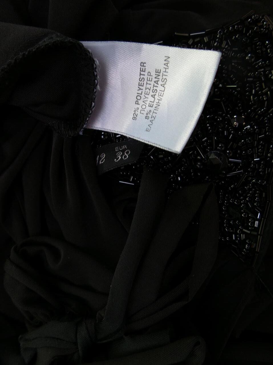 River island Rozmiar 38 Kolor Czarny W serek Suknia Balowa Sukienka Wieczorowa Bezrękawnik Krótka