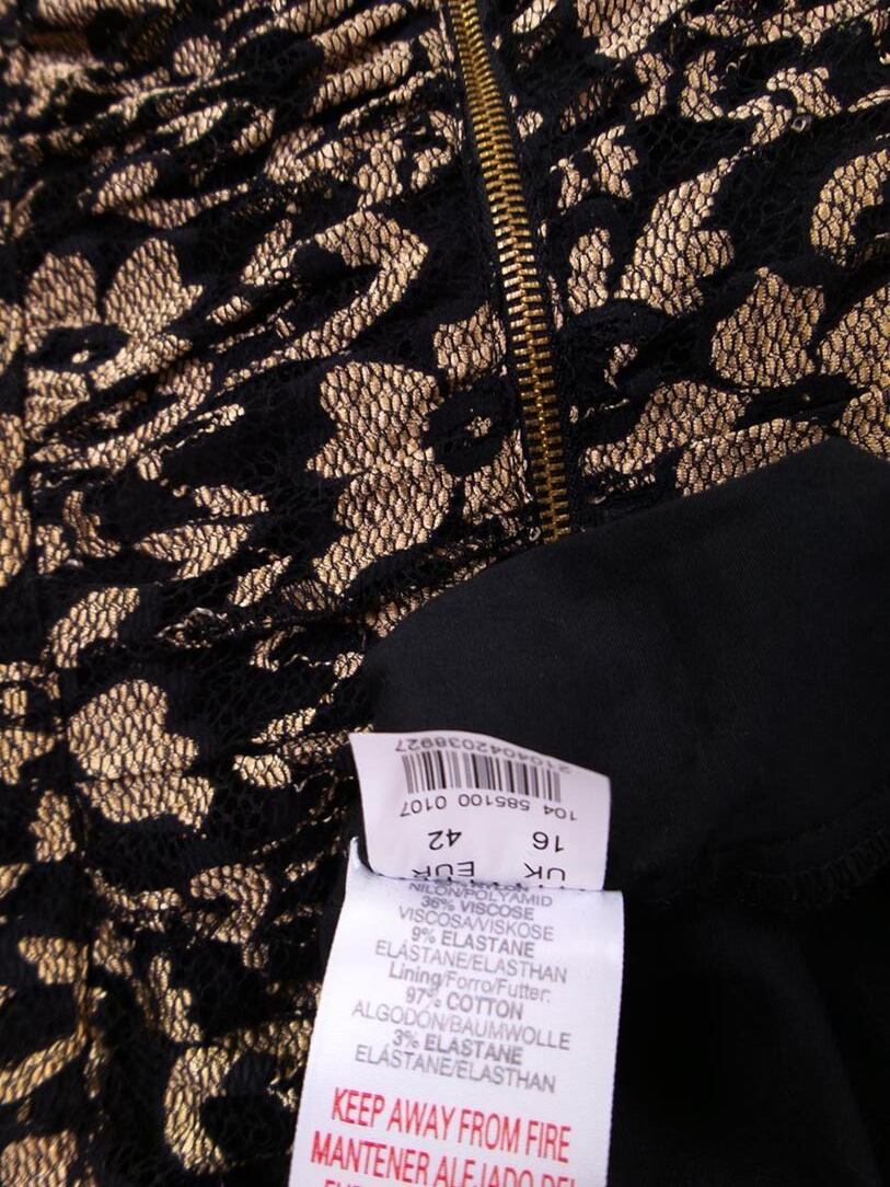 River island Rozmiar 42 Kolor Czarny Dekolt Serce Sukienka Mini Bezrękawnik Krótka