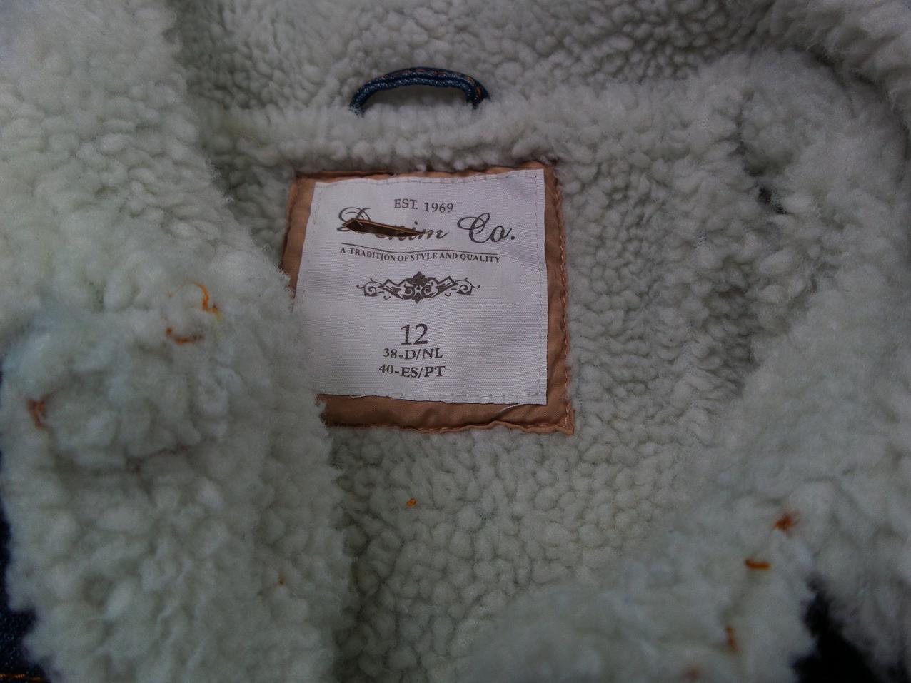 20171011_111724.jpg Denim Rozmiar 38 Kolor Granatowy Kurtka Jeansowa Długi rękaw Materiał Bawełna 100%