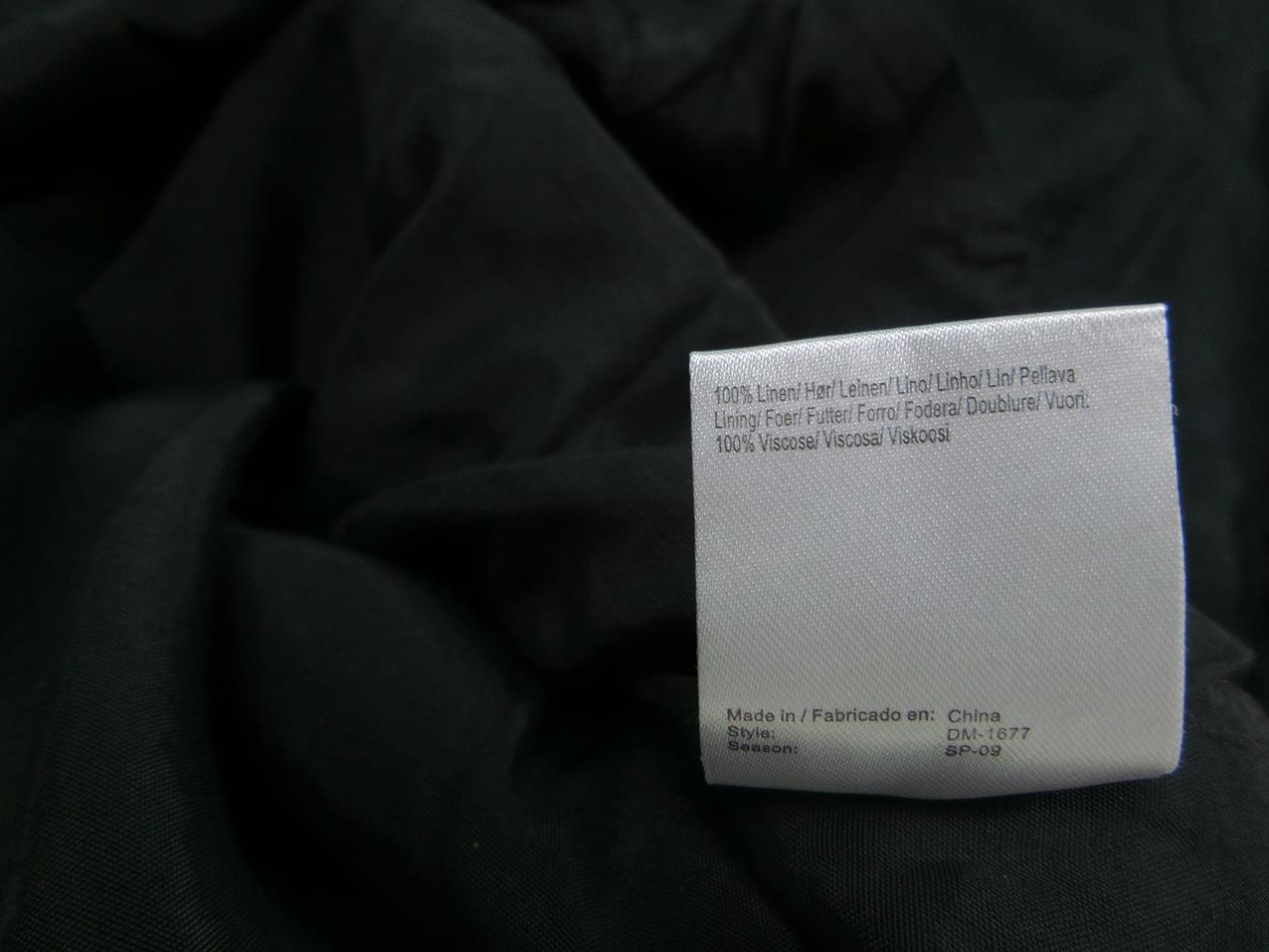 Noa noa Rozmiar S Kolor Czarny Kwadratowy dekolt Sukienka A-Line Krótki rękaw Do Kolan Materiał Len 100% Noa noa Rozmiar S Kolor Czarny Kwadratowy dekolt Sukienka A-Line Krótki rękaw Do Kolan Materiał Len 100%