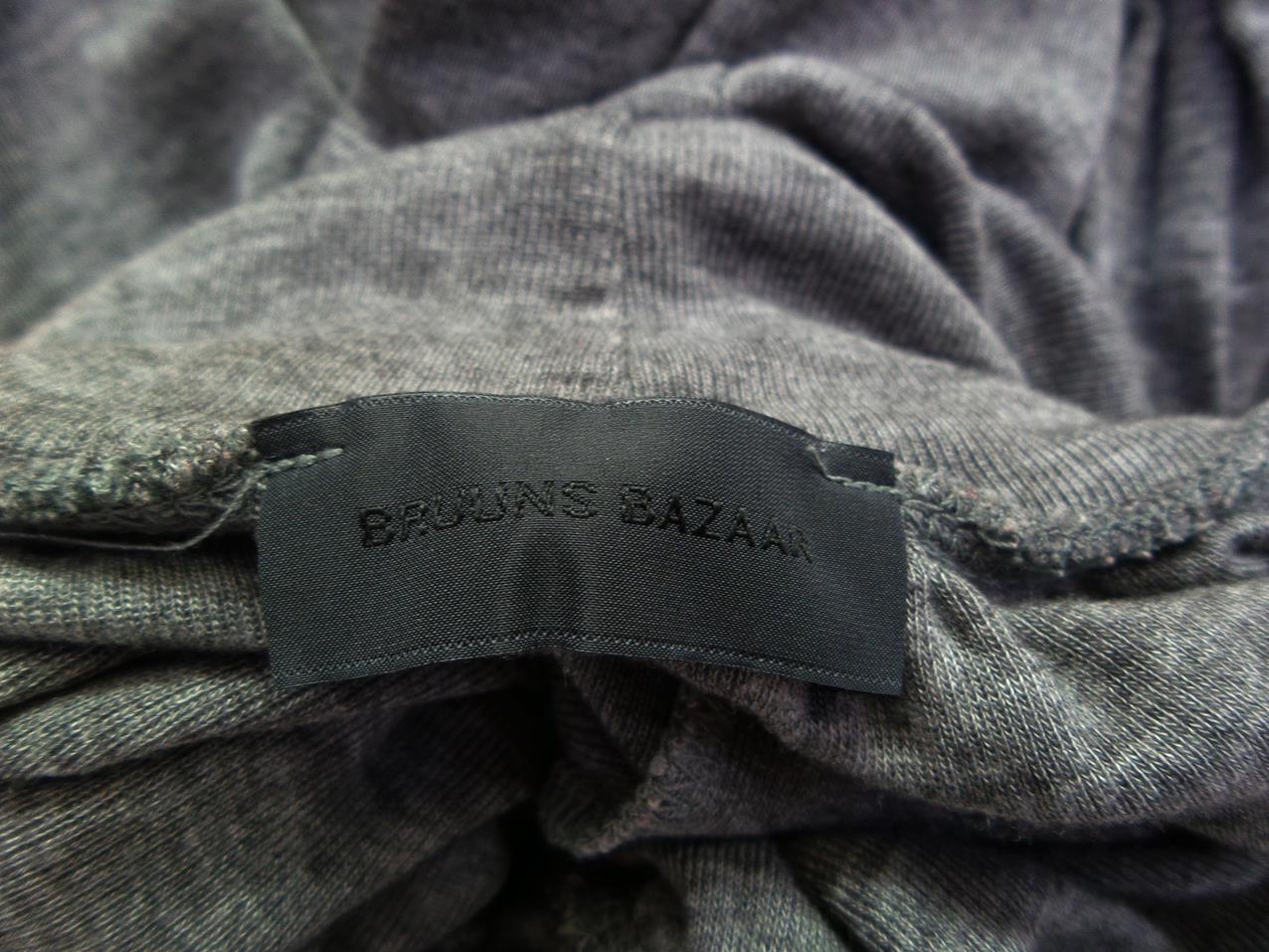BRUUNS BAZAAR Rozmiar M Kolor Szary Golf Sweter Długi rękaw Materiał Lyocell BRUUNS BAZAAR Rozmiar M Kolor Szary Golf Sweter Długi rękaw Materiał Lyocell