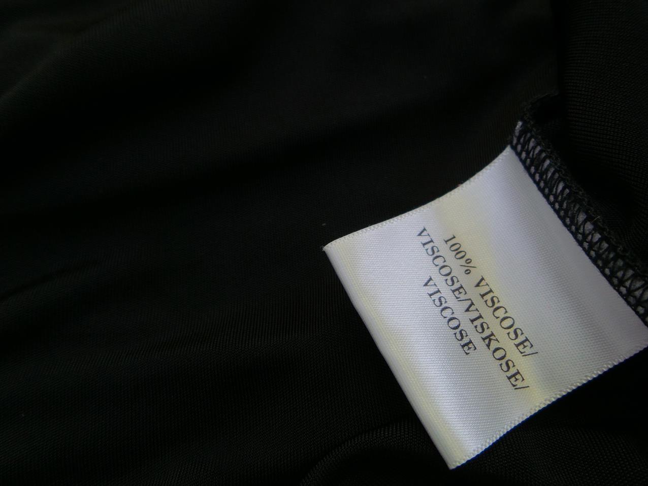 L.K. BENNETT Rozmiar L Kolor Czarny Drapowany dekolt Tunika Bluzka Bezrękawnik Materiał Wiskoza 100% L.K. BENNETT Rozmiar L Kolor Czarny Drapowany dekolt Tunika Bluzka Bezrękawnik Materiał Wiskoza 100%
