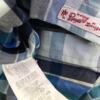 Penguin Rozmiar M Kolor Niebieski Kołnierz Męska Koszula Casual Długi rękaw Materiał Bawełna