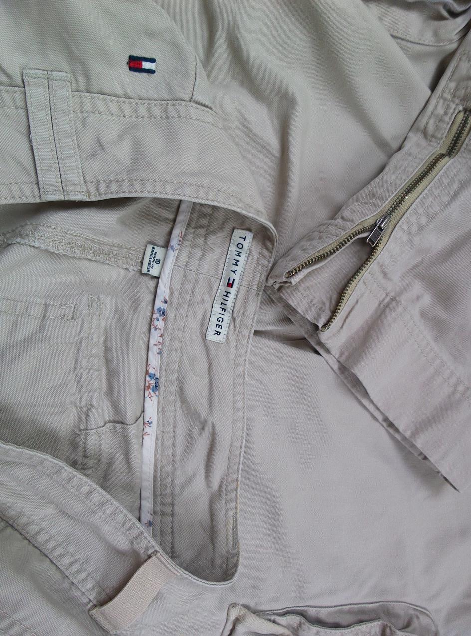 20171019_155713.jpg Tommy hilfiger Rozmiar 10 (38) Kolor Beżowy Spodnie Rybaczki Materiał Bawełna 100%