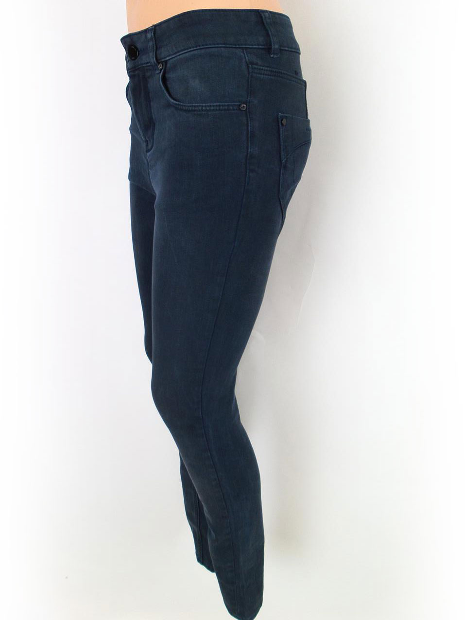 20171020_090756.jpg Karen MILLEN Rozmiar 36 Kolor Granatowy Spodnie Casual Materiał Bawełna