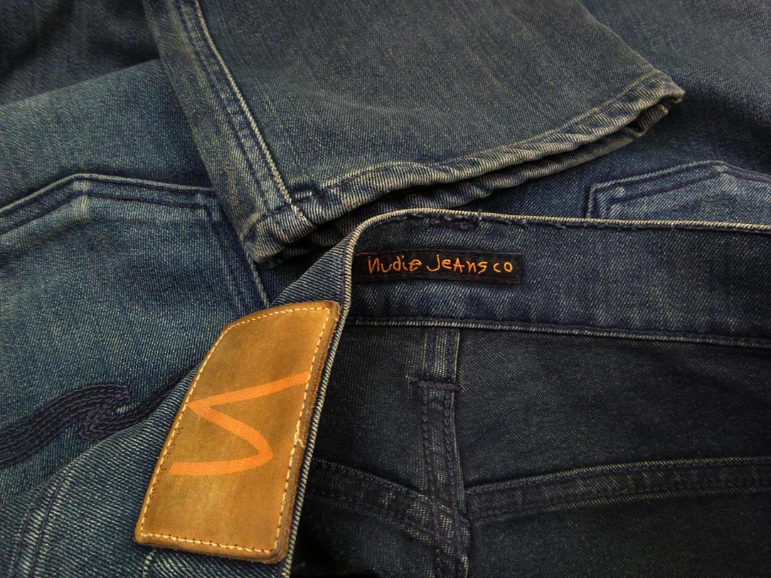 NUDIE Rozmiar 30 / 32 Spodnie Jeansy Materiał Bawełna