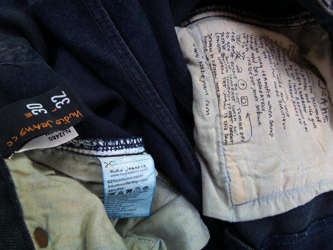 NUDIE Rozmiar 30 / 32 Spodnie Jeansy Materiał Bawełna