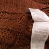 Vero moda Rozmiar XS Kolor Beżowy Drapowany dekolt Sweter Krótki rękaw Materiał Akryl 100% Otwarta dzianina