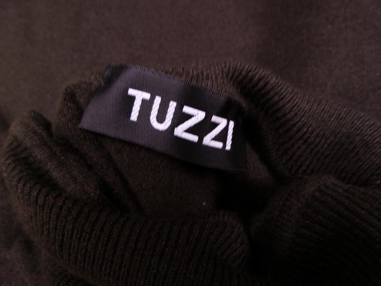 20171023_154855.jpg Tuzzi Rozmiar M Kolor Brązowy Golf Sweter Długi rękaw Cienka dzianina