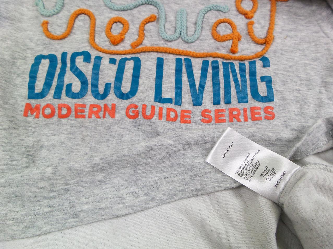 Moods of Norway Rozmiar M Kolor Szary Crew Neck Tunika Bluzka Krótki rękaw Materiał Bawełna 100% Moods of Norway Rozmiar M Kolor Szary Crew Neck Tunika Bluzka Krótki rękaw Materiał Bawełna 100%