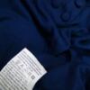 Vero moda Rozmiar M Kolor Granatowy W serek Sukienka Sheath Krótki rękaw Do Kolan Materiał Wiskoza 100%