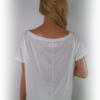 Hollister Rozmiar XS/S Kolor Biały W łódkę T-Shirt Krótki rękaw Materiał Bawełna