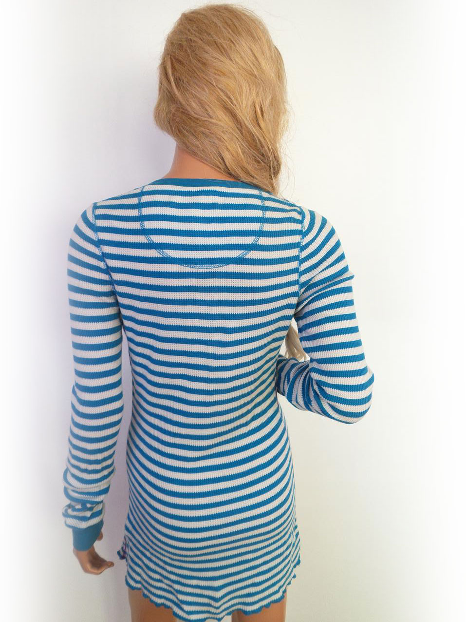 Jack Wills Rozmiar 8 (36) Kolor Niebieski Okrągły dekolt Sukienka Bodycon Długi rękaw Krótka Materiał Bawełna Jack Wills Rozmiar 8 (36) Kolor Niebieski Okrągły dekolt Sukienka Bodycon Długi rękaw Krótka Materiał Bawełna