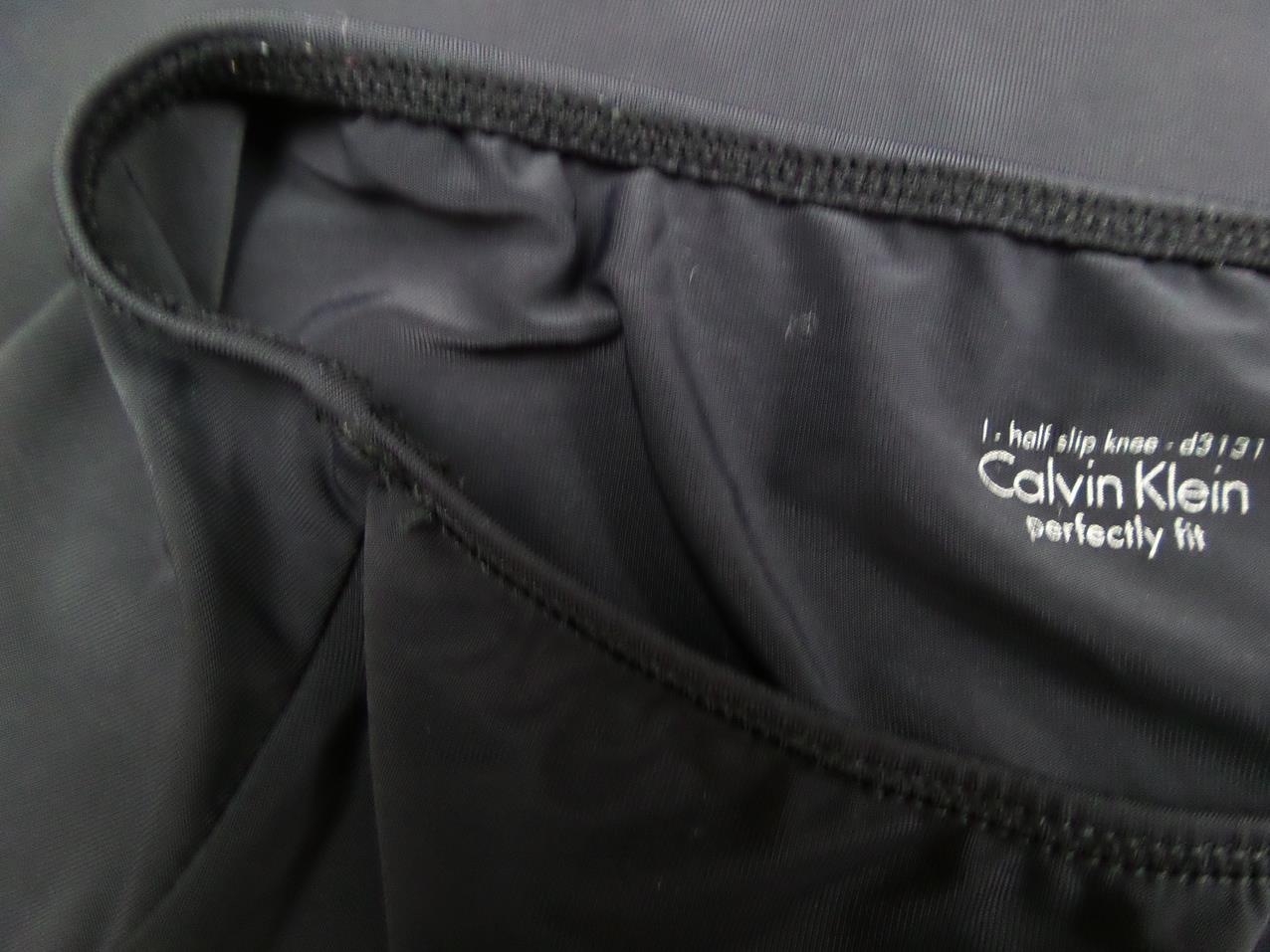 20171103_150406.jpg CALVIN KLEIN Rozmiar L Kolor Czarny A-Line Spódnica Do Kolan