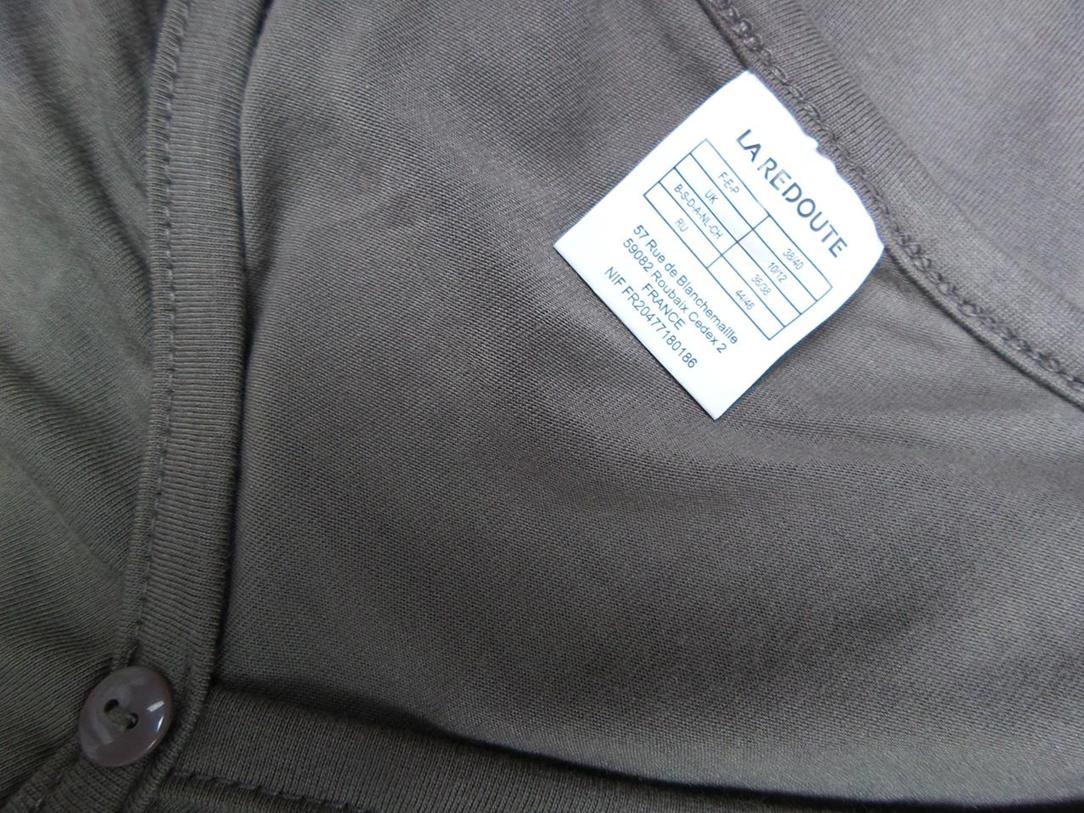 La Redoute Rozmiar 38/40 W serek Tunika Bluzka Długi rękaw La Redoute Rozmiar 38/40 W serek Tunika Bluzka Długi rękaw