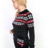 Superdry Rozmiar XS Kolor Czarny Fair Isle Crew Neck Tunika Bluzka Dzianina Długi rękaw Materiał Akryl