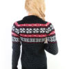 Superdry Rozmiar XS Kolor Czarny Fair Isle Crew Neck Tunika Bluzka Dzianina Długi rękaw Materiał Akryl