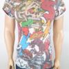 River island Rozmiar XXS Męski T-Shirt Krótki rękaw Materiał Bawełna 100%