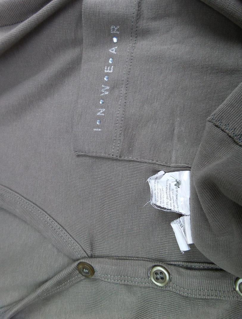 20171127_141026.jpg InWear Rozmiar XL Kolor Beżowy Kołnierz Koszulka Polo Długi rękaw Materiał Bawełna 100%