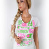 Champion Rozmiar S Kolor Biały Okrągły dekolt T-Shirt Krótki rękaw Materiał Bawełna 100%