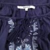 Rosebud Rozmiar L Kolor Granatowy Keyhole Crew Neck Bluzka Długi rękaw Materiał Bawełna 100%
