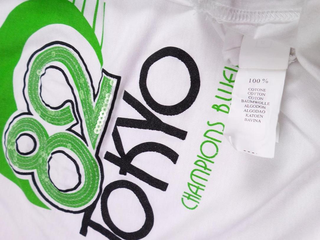 20171201_132006.jpg B.WEIJ Rozmiar S Kolor Biały Okrągły dekolt T-Shirt Krótki rękaw Materiał Bawełna 100%