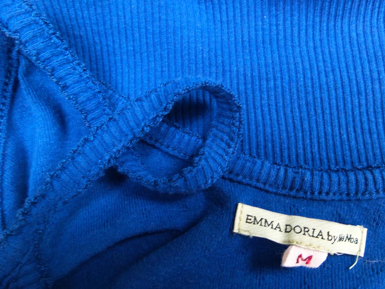 Noa noa Rozmiar M Kolor Granatowy Dekolt U Tunika Bluzka Bezrękawnik Materiał Bawełna 100% Noa noa Rozmiar M Kolor Granatowy Dekolt U Tunika Bluzka Bezrękawnik Materiał Bawełna 100%