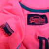 Superdry Rozmiar XS Kolor Różowy Okrągły dekolt T-Shirt Krótki rękaw Materiał Bawełna