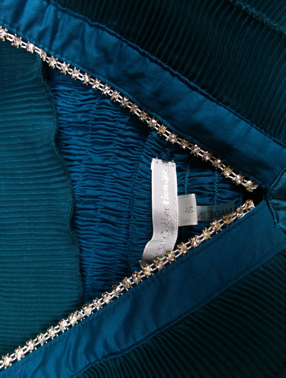 Luxe Collection Rozmiar S Kolor Niebieski W serek Bluzka Bezrękawnik Materiał Bawełna