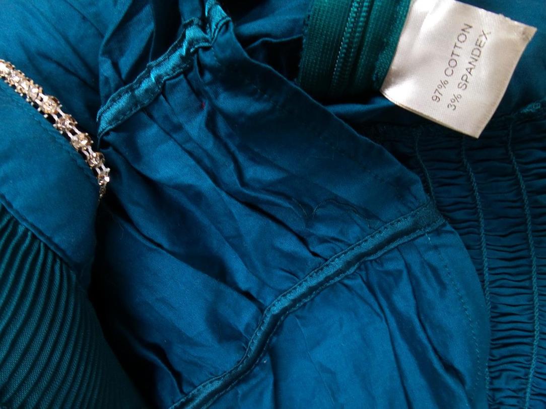 Luxe Collection Rozmiar S Kolor Niebieski W serek Bluzka Bezrękawnik Materiał Bawełna