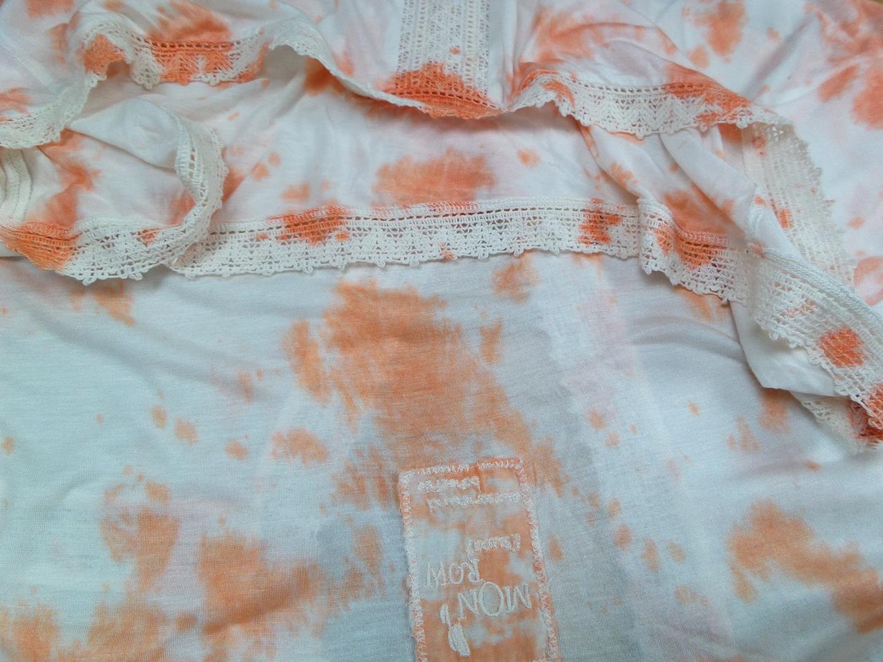 Monrow Rozmiar S Kolor Biały W serek Tunika Bluzka Krótki rękaw Monrow Rozmiar S Kolor Biały W serek Tunika Bluzka Krótki rękaw
