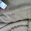 Bison Woman Rozmiar 38 Kolor Beżowy Crew Neck Kardigan Zapinany Długi rękaw Materiał Akryl Cienka dzianina
