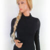 Pennyblack Rozmiar XS Kolor Czarny Golf Sweter Długi rękaw Cienka dzianina