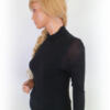 Pennyblack Rozmiar XS Kolor Czarny Golf Sweter Długi rękaw Cienka dzianina