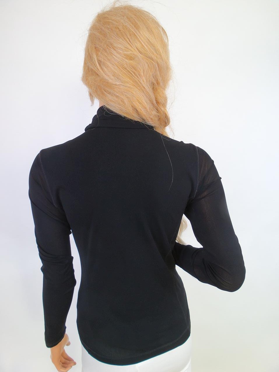 20171213_102307.jpg Pennyblack Rozmiar XS Kolor Czarny Golf Sweter Długi rękaw Cienka dzianina