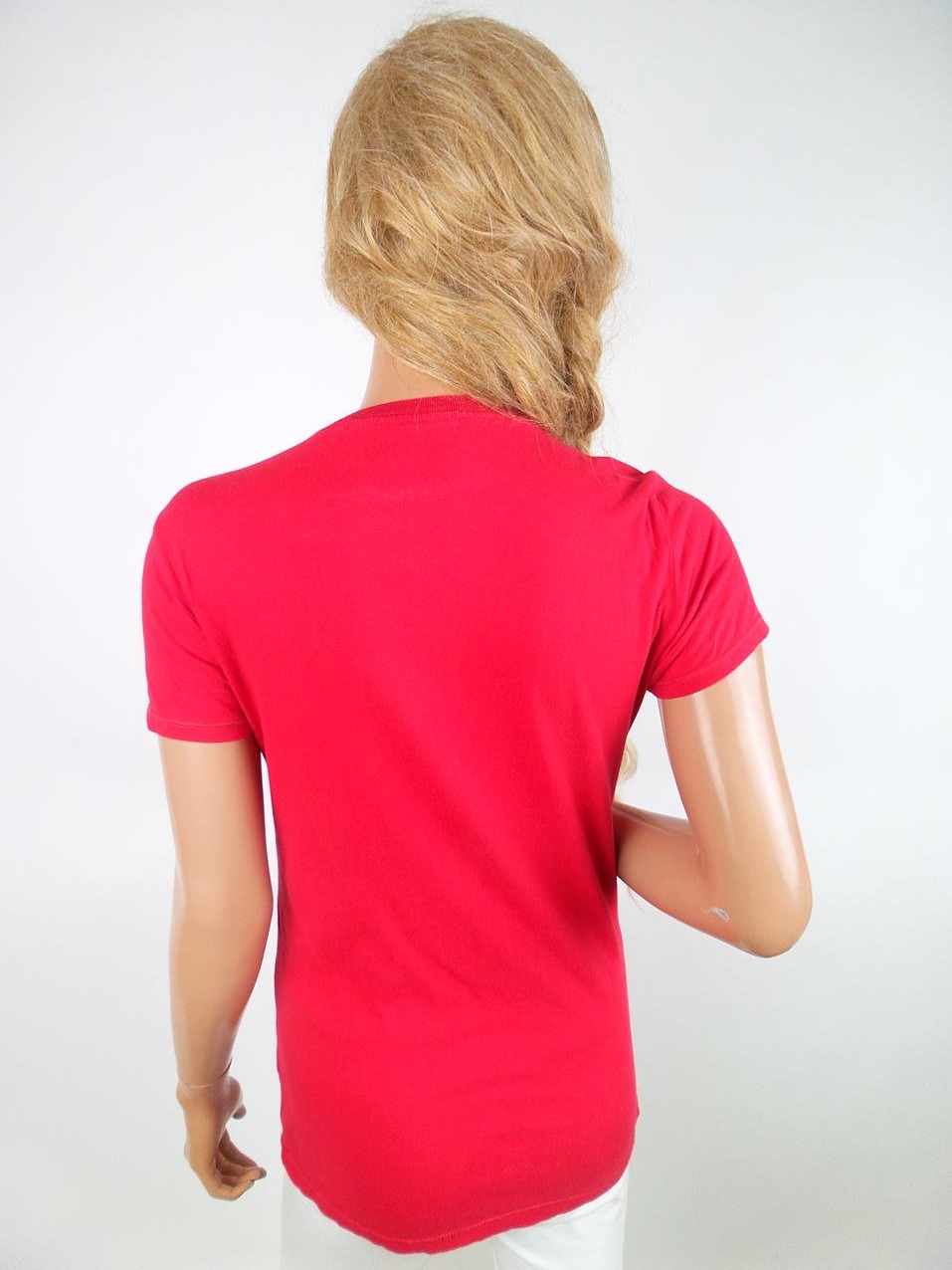 Aeropostale Rozmiar L Kolor Czerwony Okrągły dekolt T-Shirt Krótki rękaw Materiał Bawełna 100% Aeropostale Rozmiar L Kolor Czerwony Okrągły dekolt T-Shirt Krótki rękaw Materiał Bawełna 100%