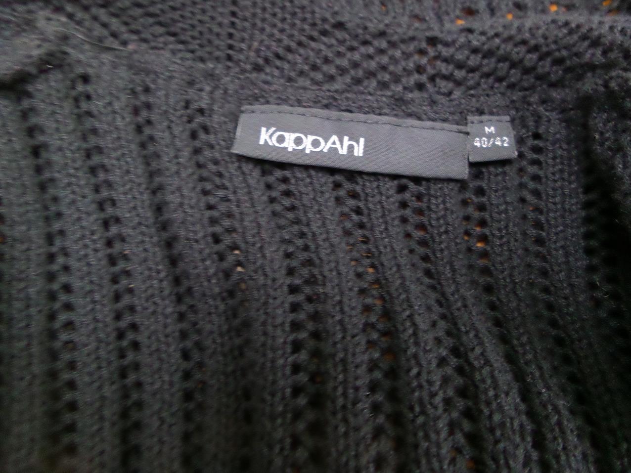 20171215_114637.jpg Kappahl Rozmiar 40/42 Kolor Czarny Kamizelka Kardigan Bezrękawnik
