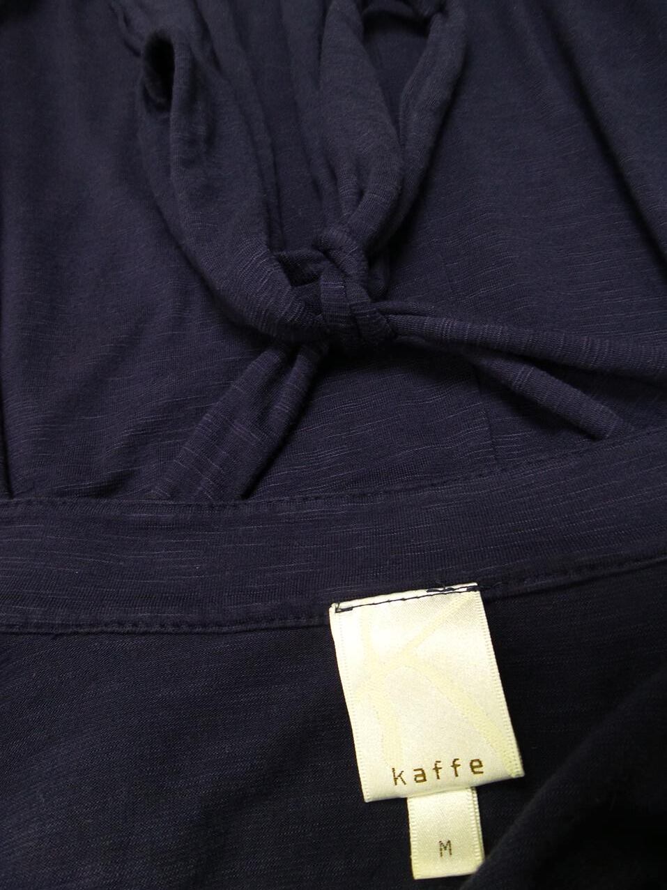 Kaffe Rozmiar M Kolor Granatowy Okrągły dekolt Sukienka Sheath Krótki rękaw Midi Materiał Wiskoza Kaffe Rozmiar M Kolor Granatowy Okrągły dekolt Sukienka Sheath Krótki rękaw Midi Materiał Wiskoza