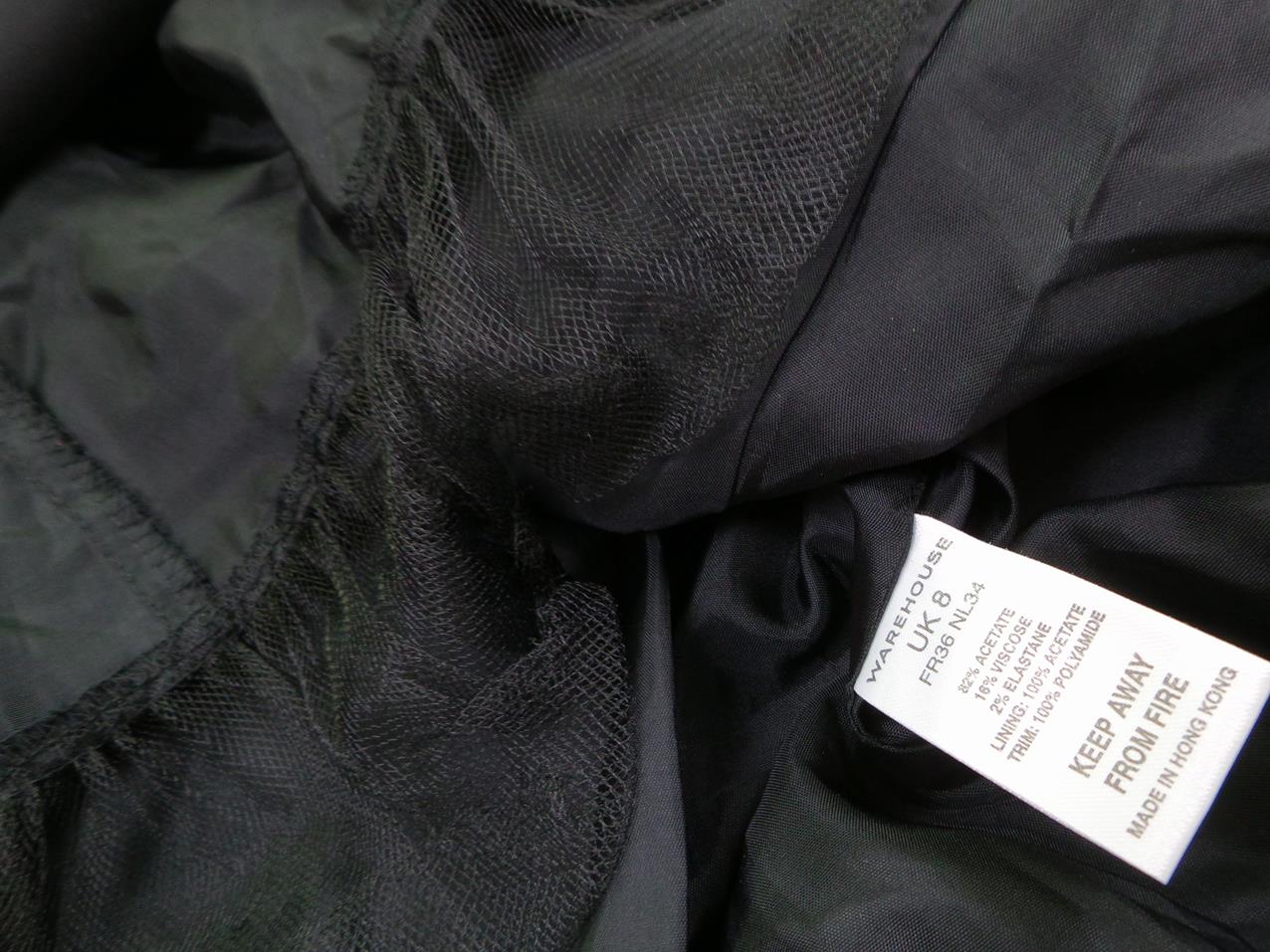 Warehouse Rozmiar 36 Kolor Czarny Halter Suknia Balowa Sukienka Wieczorowa Bezrękawnik Midi