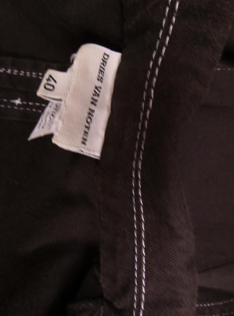 20171228_100534.jpg Dries Van Noten Rozmiar 40 Kolor Brązowy Płaszcz Długi rękaw Materiał Bawełna 100%